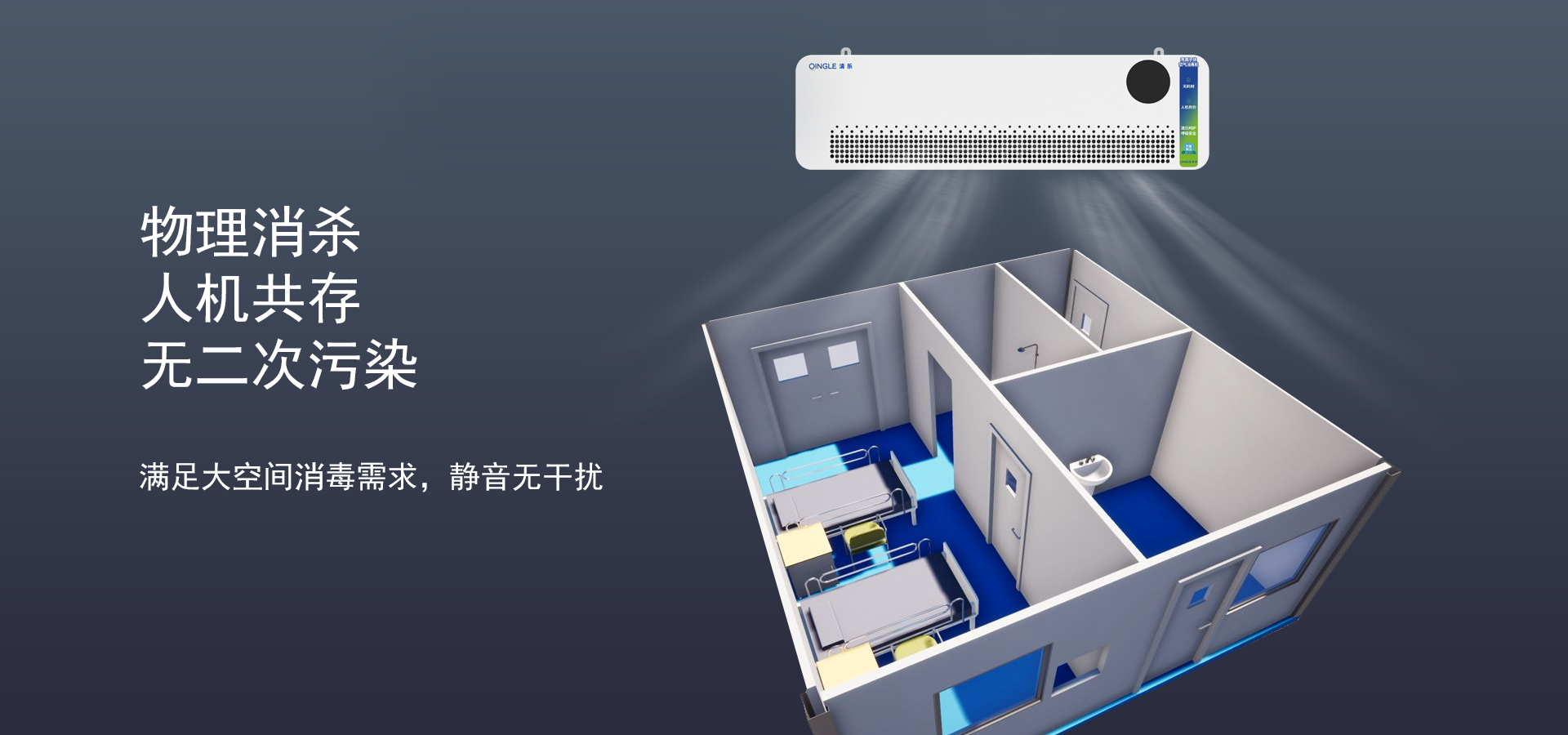 B-D550壁挂式等离子体空气消毒机 - 2025062008043732